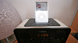 Wecker mit iPod-Anschluss