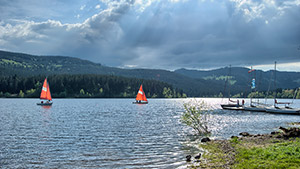 Segeln auf dem Schluchsee